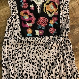 Savanna Jane Boho embroidered top